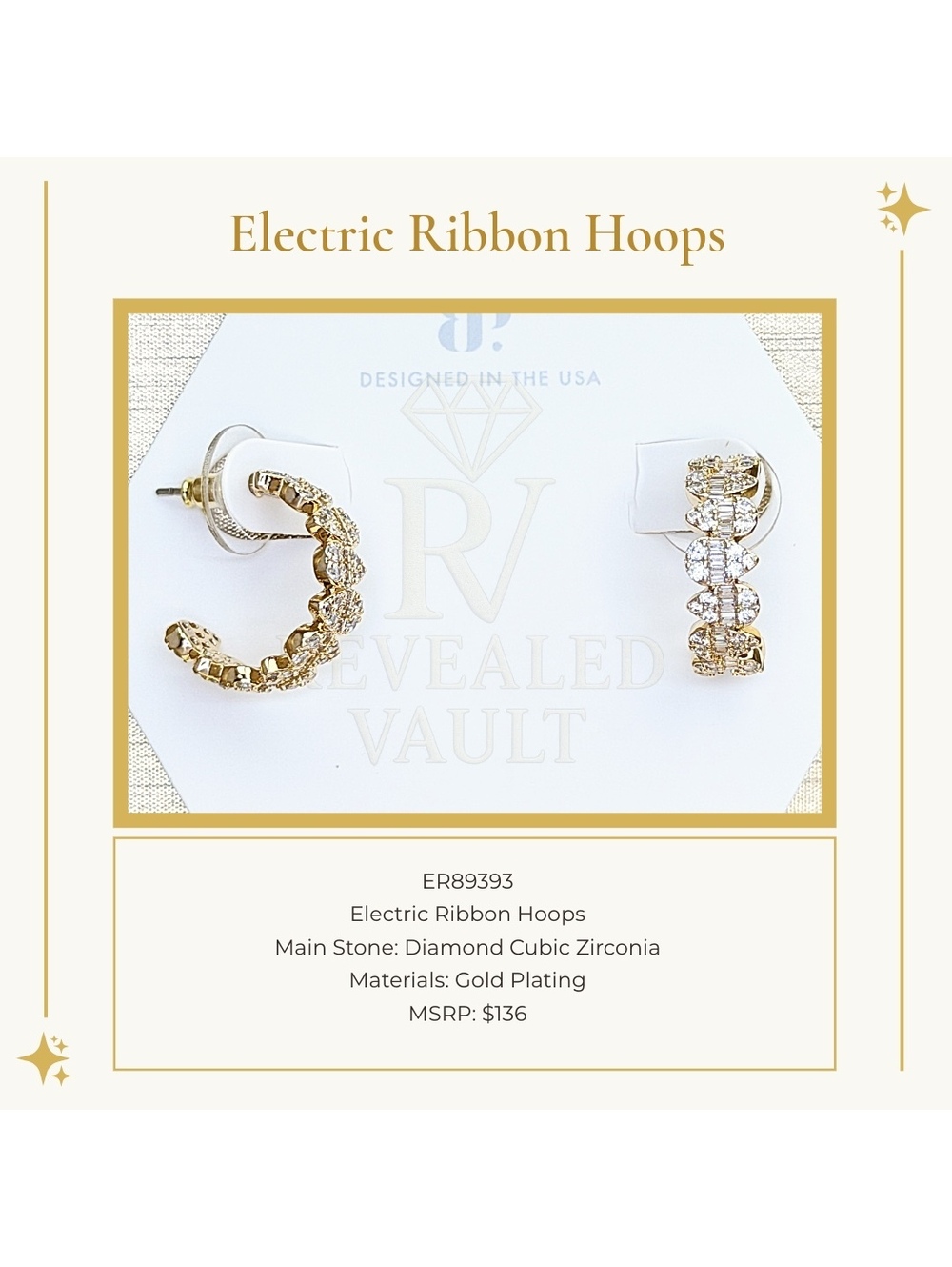Electric Ribbon Hoops - OG